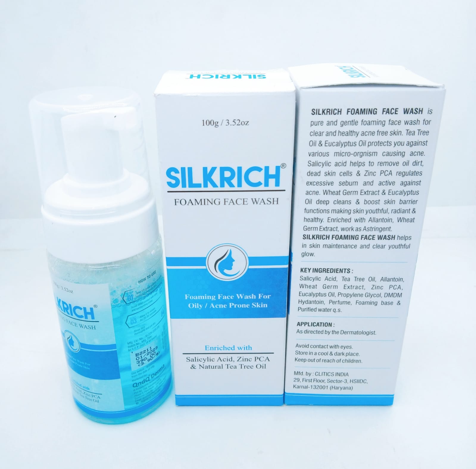 Silkrich (Foaming Face Wash)